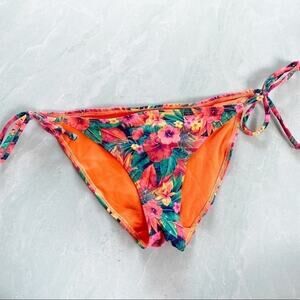 Primark floral pattern tie sides bikini bottom 4